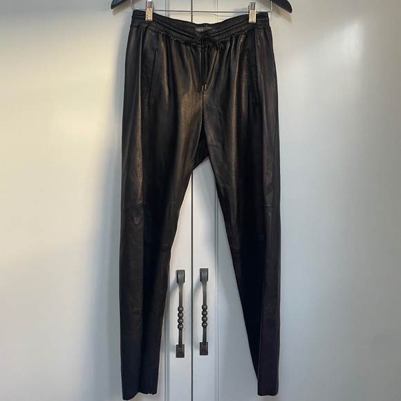 100% Genuine Lamb Leather Pants - Picture 1 of 5